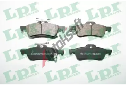 LPR Sada brzdovch destiek LP 05P2076, 05P2076