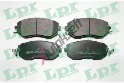 LPR Sada brzdovch destiek LP 05P2077, 05P2077