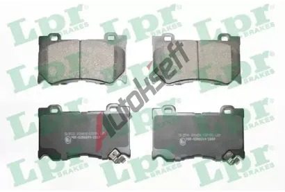LPR Sada brzdovch destiek LP 05P2086, 05P2086