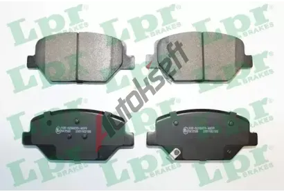 LPR Sada brzdových destiček LP 05P2108, 22138 LPR Sada brzdových destiček LP 05P2108, 22138