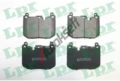 LPR Sada brzdovch destiek LP 05P2116, 22344