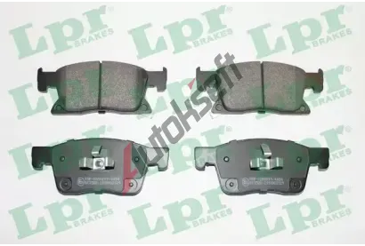 LPR Sada brzdovch destiek LP 05P2129, 05P2129