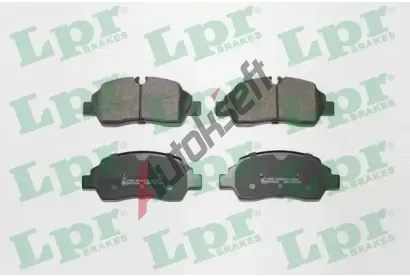LPR Sada brzdovch destiek LP 05P2130, 05P2130