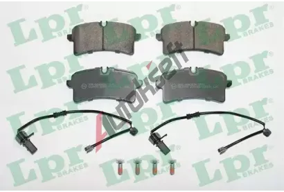 LPR Sada brzdovch destiek LP 05P2131, 05P2131
