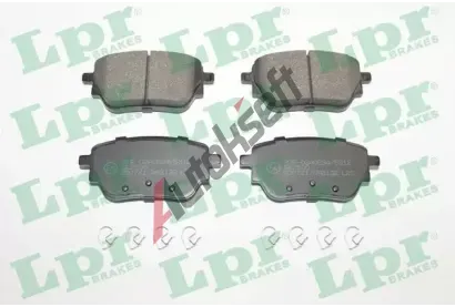 LPR Sada brzdovch destiek LP 05P2132, 05P2132