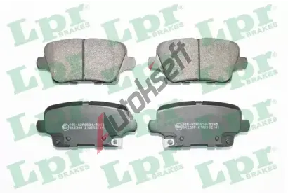 LPR Sada brzdovch destiek LP 05P2141, 22953
