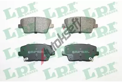 LPR Sada brzdovch destiek LP 05P2142, 05P2142