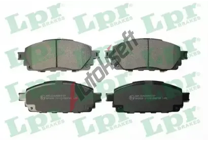 LPR Sada brzdovch destiek LP 05P2143, 05P2143
