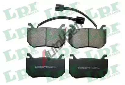 LPR Sada brzdovch destiek LP 05P2166, 05P2166
