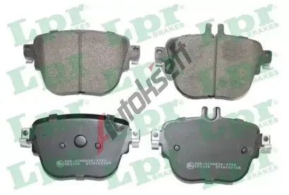 LPR Sada brzdovch destiek LP 05P2168, 05P2168