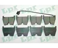 Sada brzdovch destiek LPR ‐ LP 05P2172
