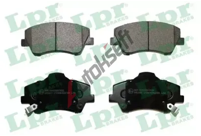 LPR Sada brzdovch destiek LP 05P2195, 05P2195