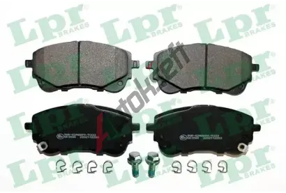 LPR Sada brzdovch destiek LP 05P2203, 05P2203
