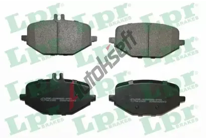 LPR Sada brzdovch destiek LP 05P2243, 05P2243
