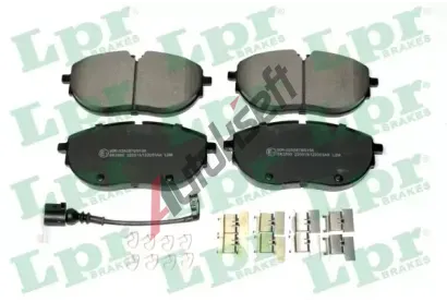 LPR Sada brzdovch destiek LP 05P2253AK, 05P2253AK
