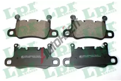LPR Sada brzdových destiček LP 05P2322, 05P2322 LPR Sada brzdových destiček LP 05P2322, 05P2322