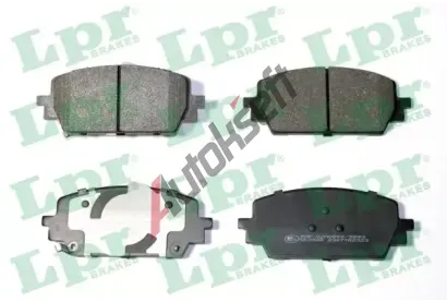 LPR Sada brzdovch destiek LP 05P2323, 26465