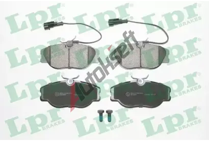 LPR Sada brzdovch destiek LP 05P344, 05P344