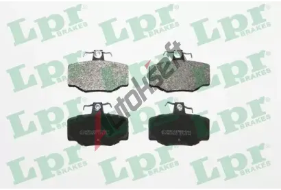 LPR Sada brzdovch destiek LP 05P387, 5SP387