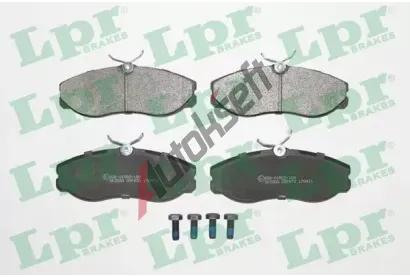 LPR Sada brzdovch destiek LP 05P470, 21481