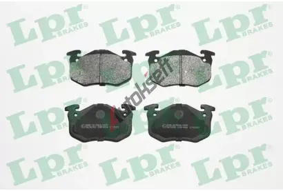 LPR Sada brzdových destiček LP 05P484, 5SP484 LPR Sada brzdových destiček LP 05P484, 5SP484