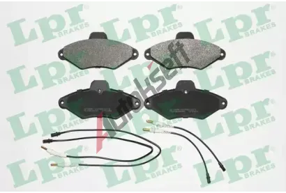 LPR Sada brzdovch destiek LP 05P487, 05P487