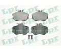 LPR Sada brzdovch destiek ‐ LP 05P492