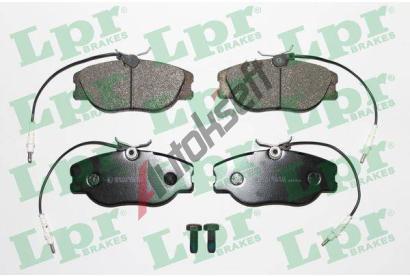 LPR Sada brzdovch destiek LP 05P498, 5SP498