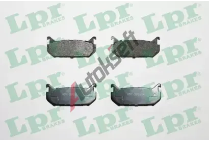 LPR Sada brzdovch destiek LP 05P512, 05P512