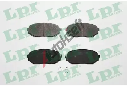 LPR Sada brzdovch destiek LP 05P525, 05P525
