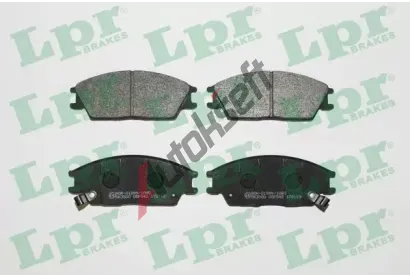 LPR Sada brzdovch destiek LP 05P542, 05P542