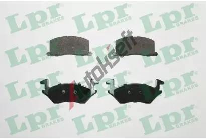 LPR Sada brzdovch destiek LP 05P560, 05P560