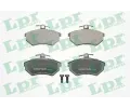 LPR Sada brzdovch destiek ‐ LP 05P600