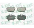 LPR Sada brzdovch destiek ‐ LP 05P616