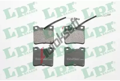 LPR Sada brzdovch destiek LP 05P623, 05P623