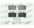 LPR Sada brzdovch destiek ‐ LP 05P634K