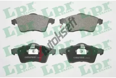 LPR Sada brzdovch destiek LP 05P645, 05P645