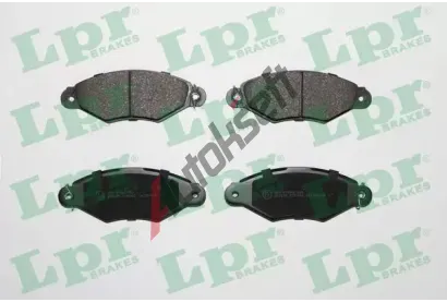 LPR Sada brzdových destiček LP 05P662, 5SP662 LPR Sada brzdových destiček LP 05P662, 5SP662