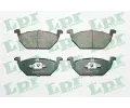 LPR Sada brzdovch destiek ‐ LP 05P668