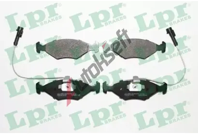 LPR Sada brzdovch destiek LP 05P680, 05P680
