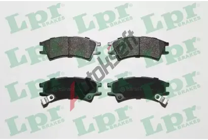 LPR Sada brzdovch destiek LP 05P695, 5SP695