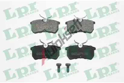 LPR Sada brzdovch destiek LP 05P697, 23353