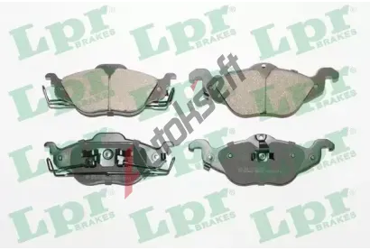 LPR Sada brzdových destiček LP 05P698, 05P698  LPR Sada brzdových destiček LP 05P698, 05P698