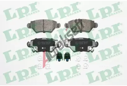LPR Sada brzdovch destiek LP 05P699, 05P699