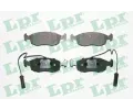LPR Sada brzdovch destiek ‐ LP 05P755