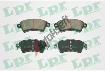 LPR Sada brzdovch destiek LP 05P766, 05P766