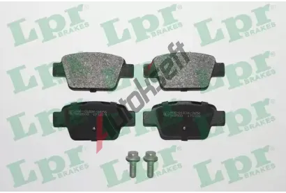 LPR Sada brzdovch destiek LP 05P780, 05P780