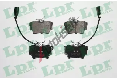 LPR Sada brzdovch destiek LP 05P786, 05P786