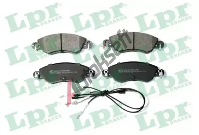 LPR Sada brzdovch destiek LP 05P792, 05P792