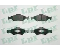 LPR Sada brzdovch destiek ‐ LP 05P795